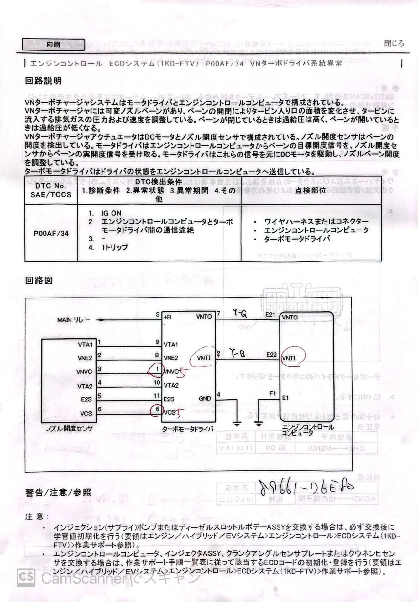 エンジンチェックランプ点灯　加速しない