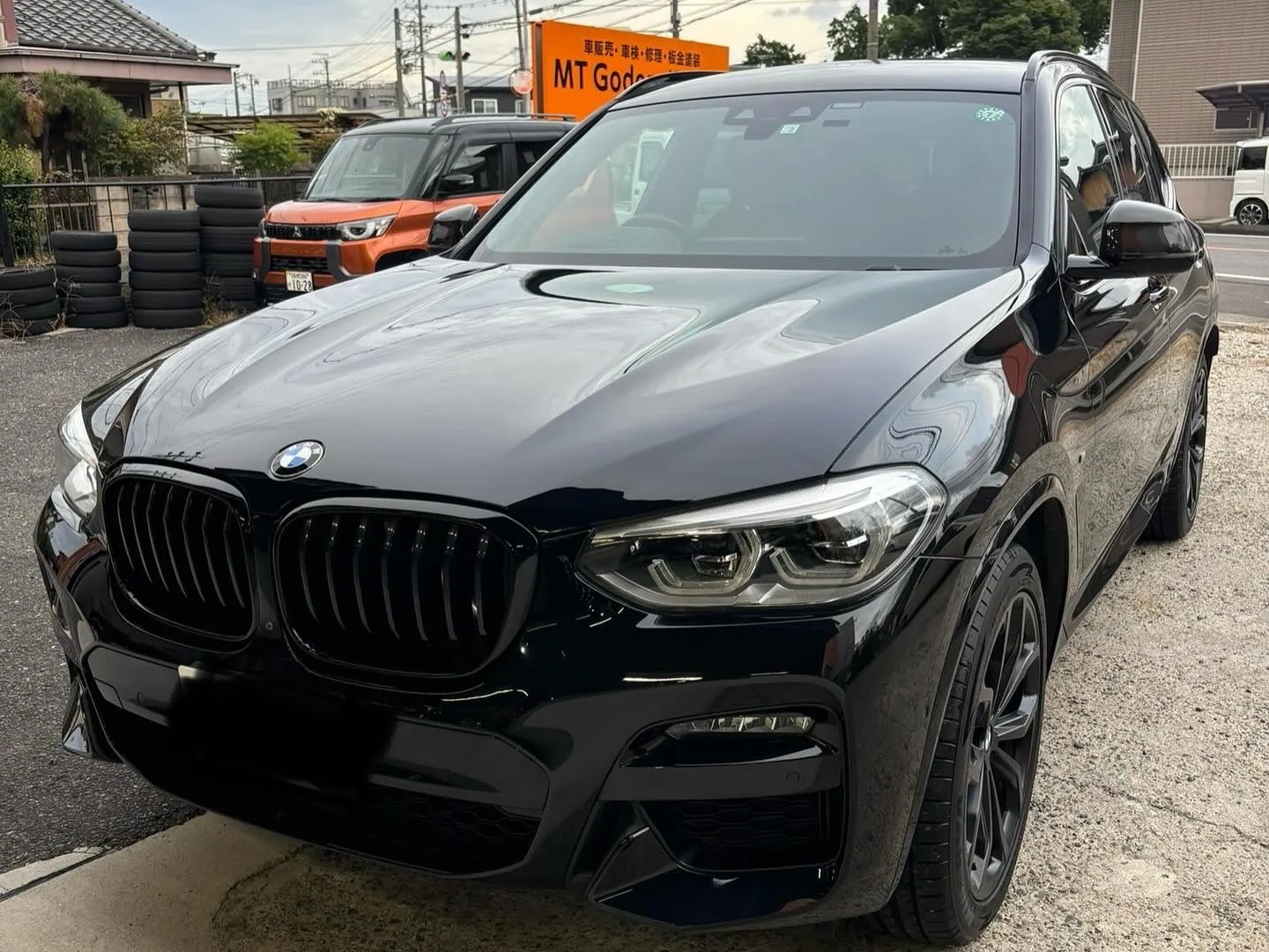 BMW X3ミッドナイトエディション納車🚗