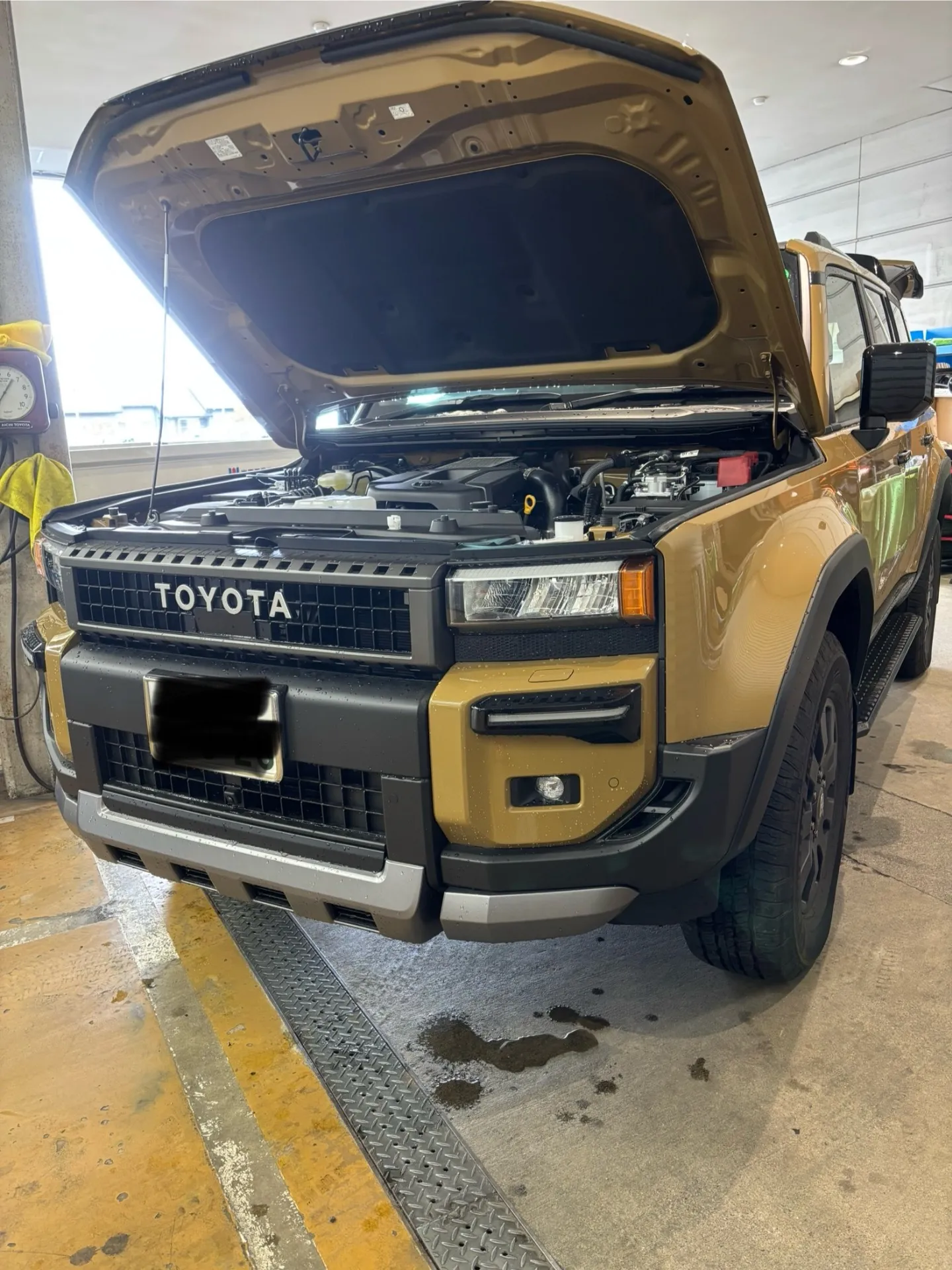 ランクル250丸目ヘッドライプ交換❗️