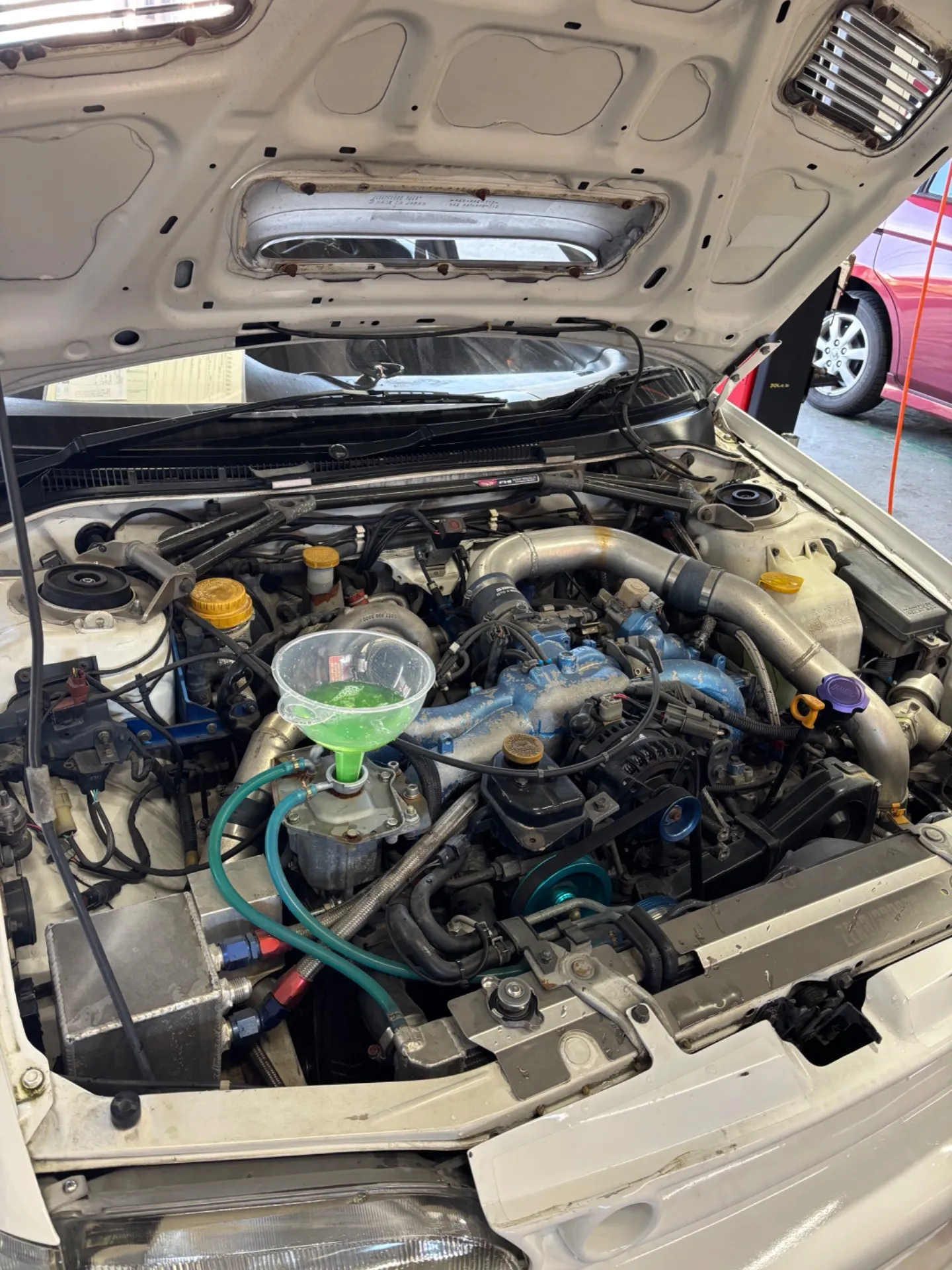 インプレッサー車検整備❗️