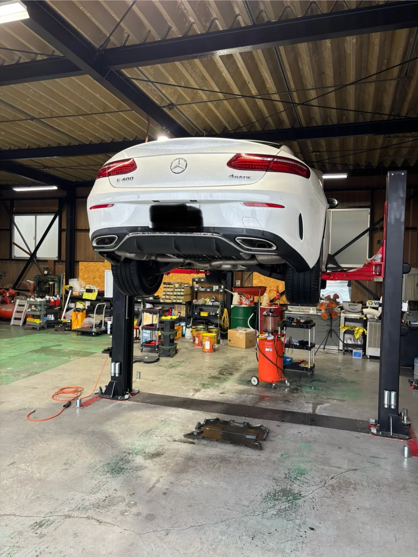 ベンツ点検＆ジムニーカスタム❗️