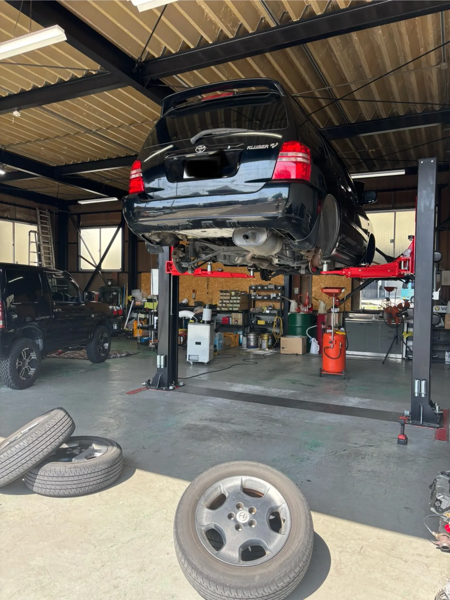 23年落ちクルーガー車検❗️