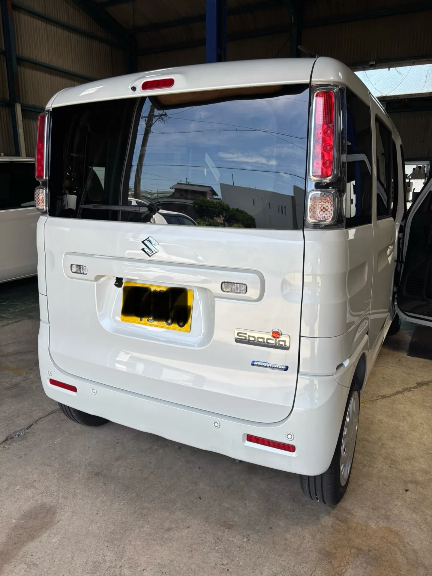 スペーシアナビ取付❗️