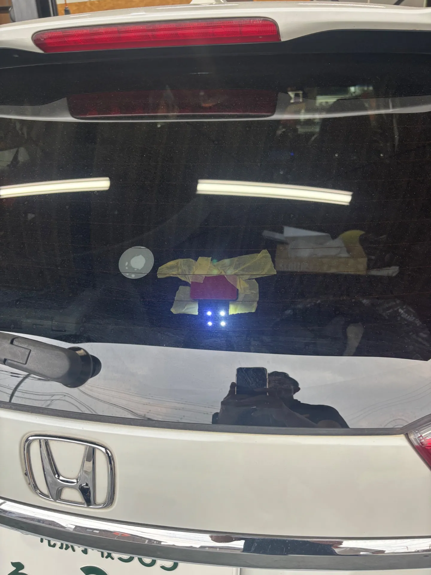 クラウンスポイラー＆シャトルドラレコ取付❗️