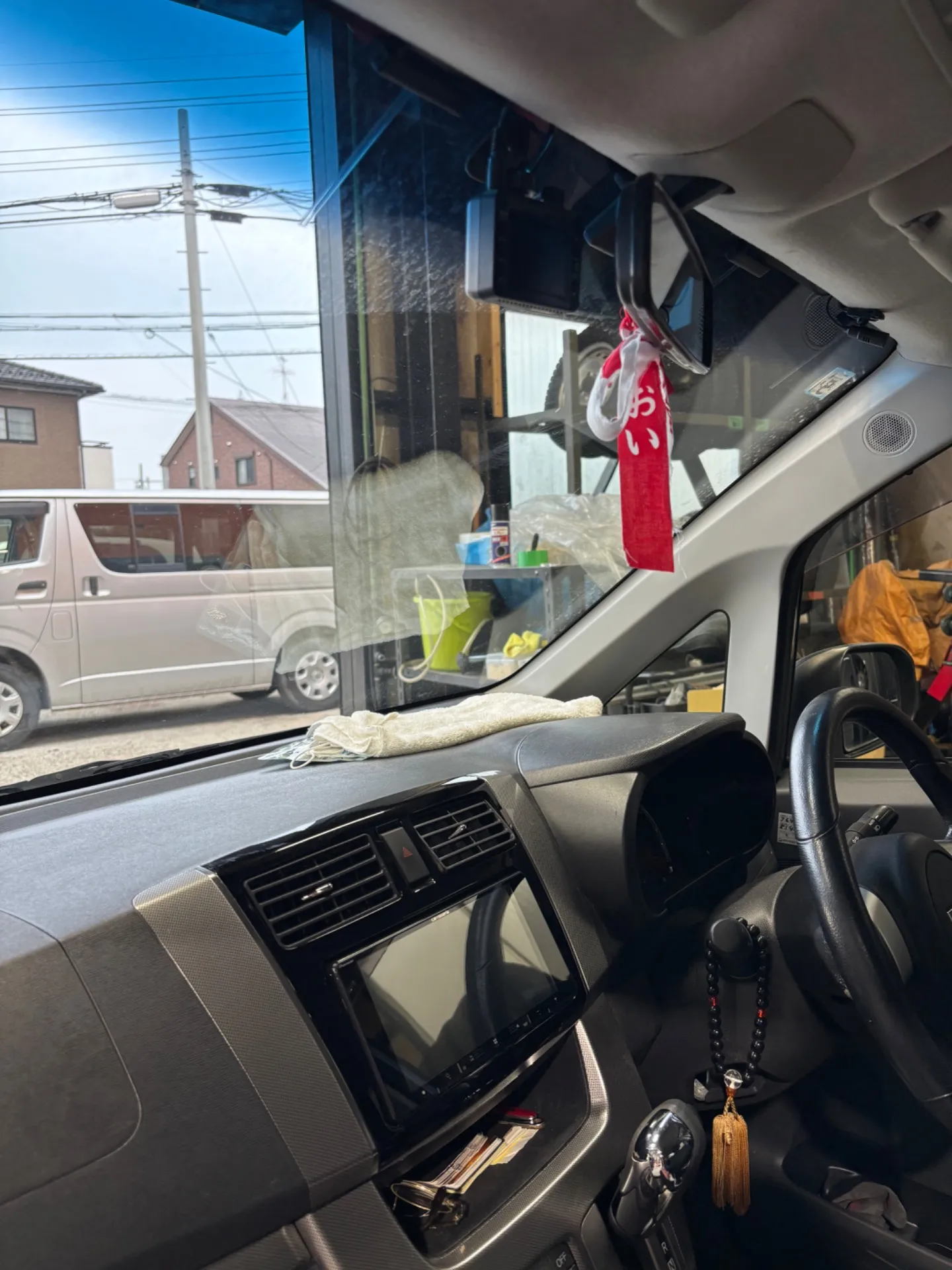 ナビ＆前後ドラレコ取付❗️