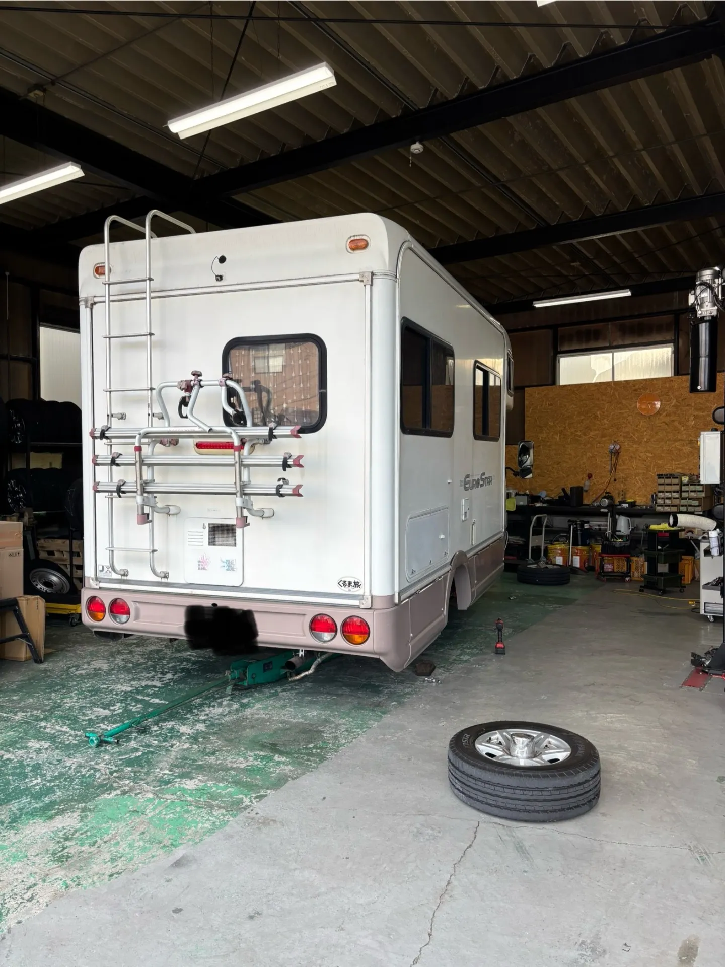 ダイナキャンピングカー車検整備🧰