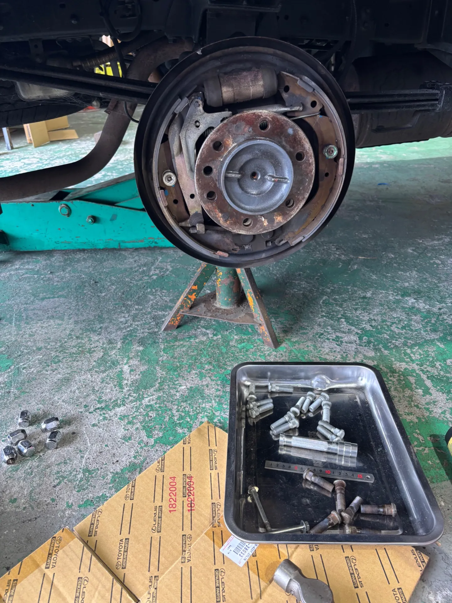 ダイナキャンピングカー車検整備🧰