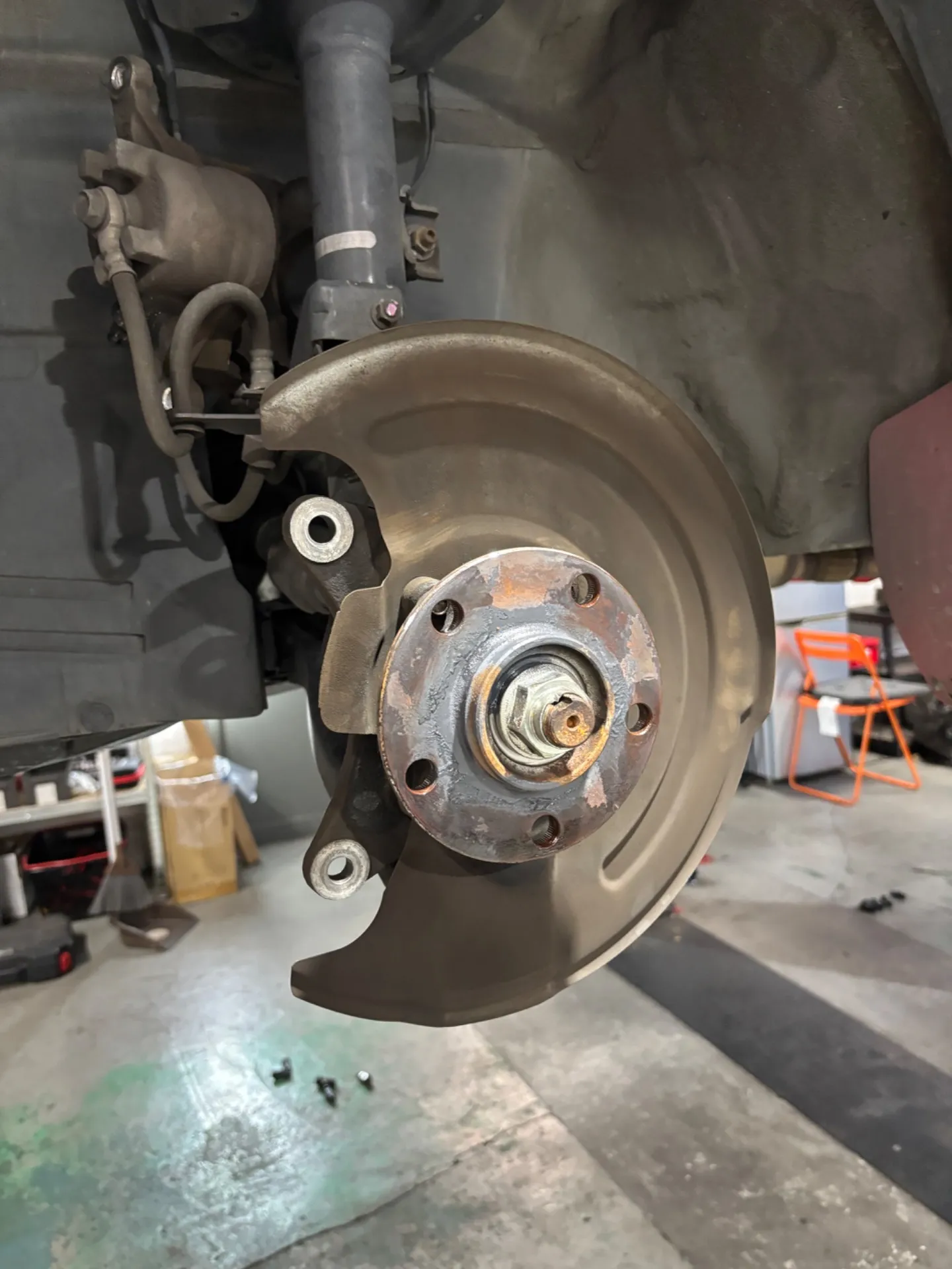 エアコン修理＆足廻り修理🧰