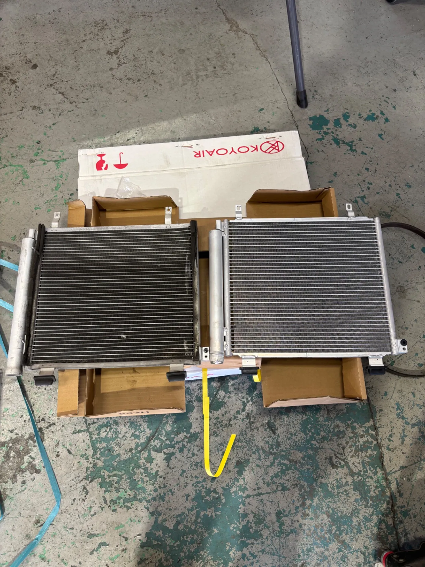 エアコン修理＆足廻り修理🧰