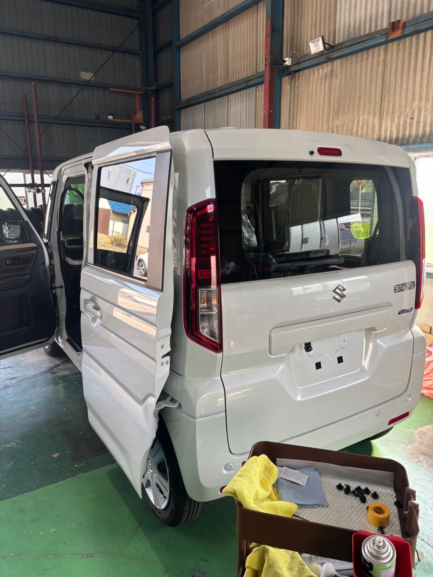 バッテリー交換＆バックカメラ取付❗️