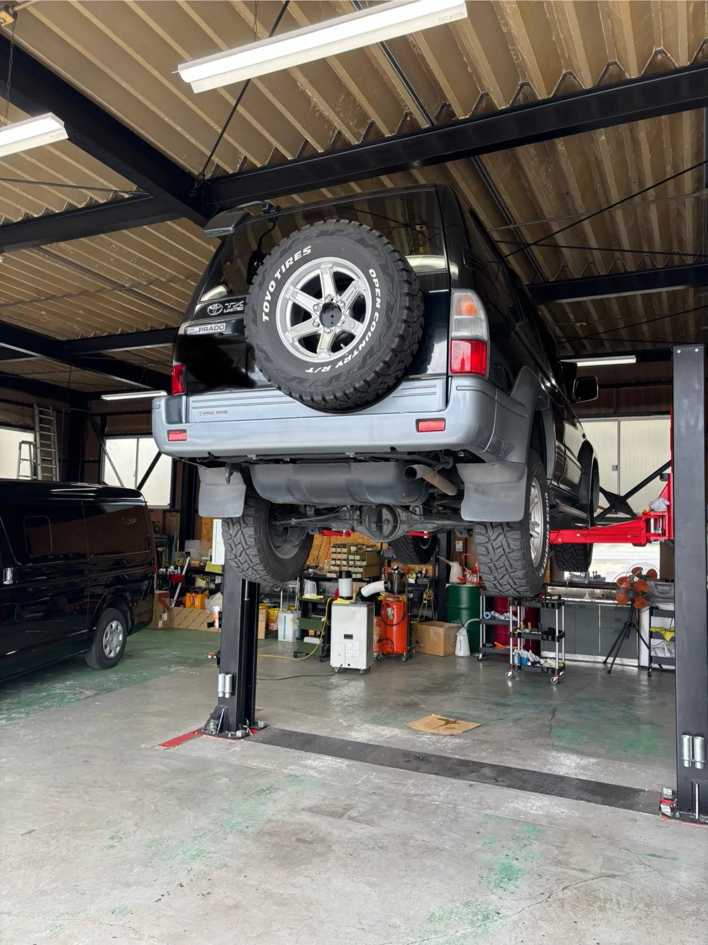 プラド車検整備❗️