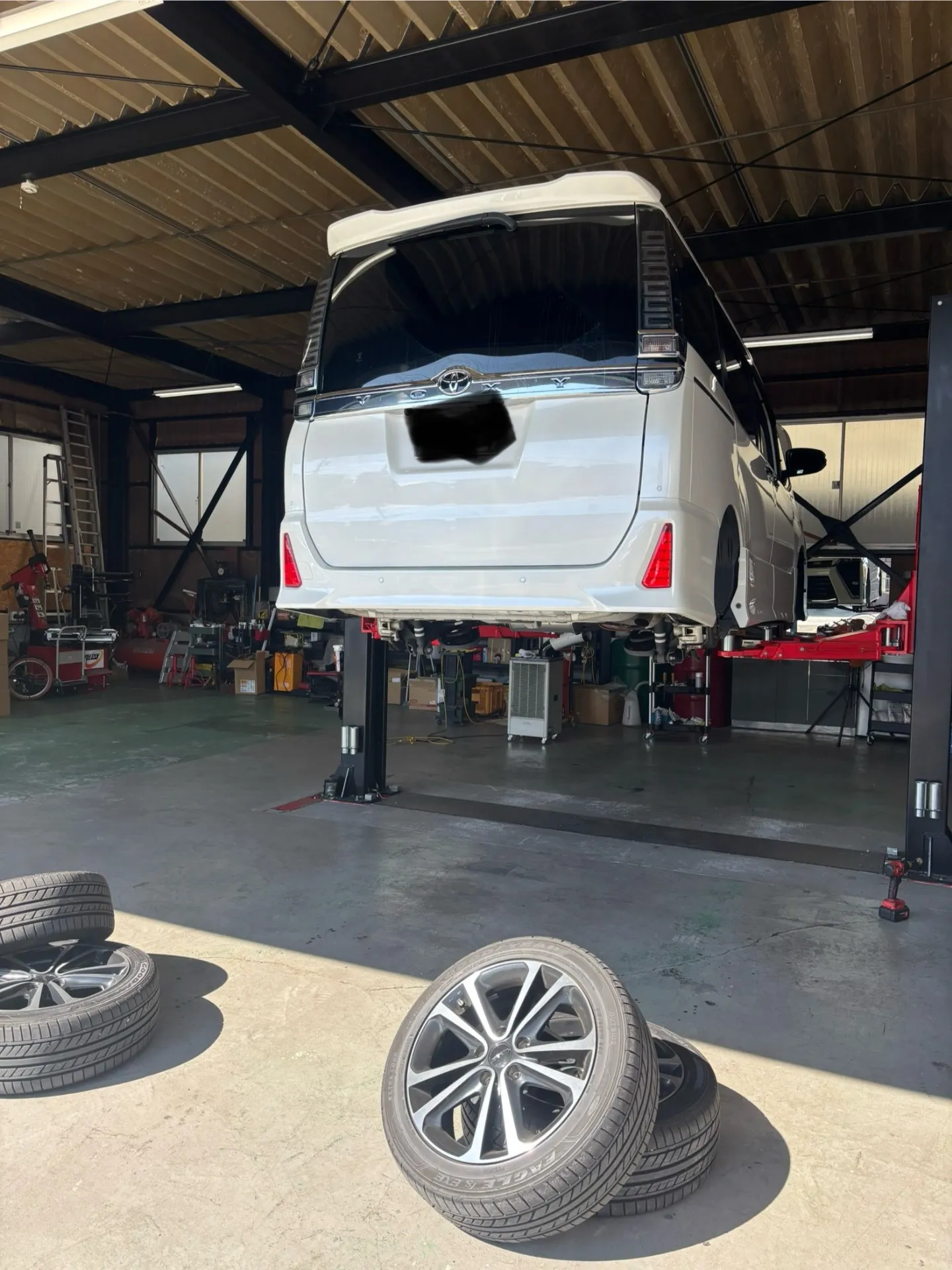 アルファード＆ヴォクシー車検整備❗️