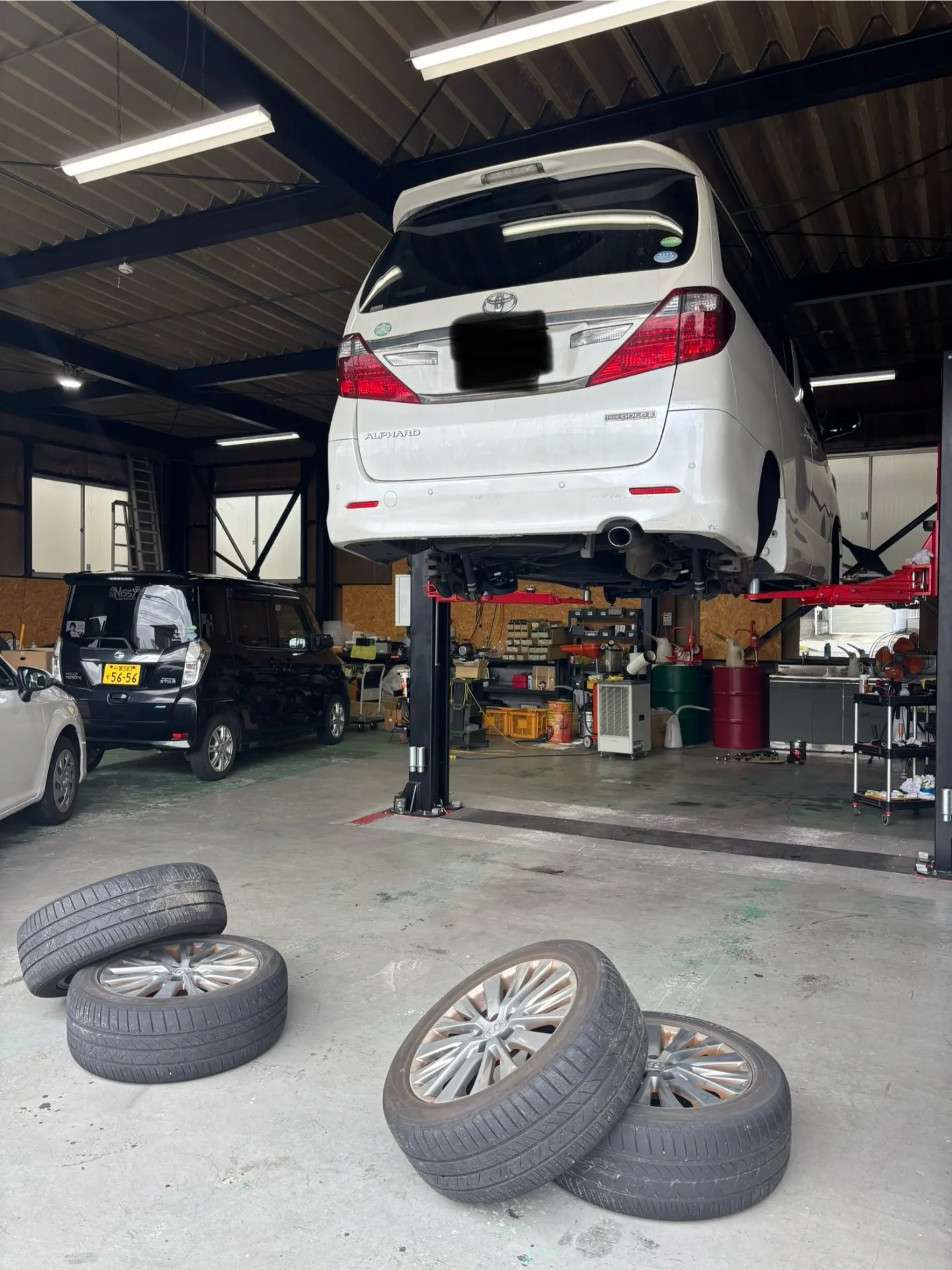 アルファード＆ヴォクシー車検整備❗️