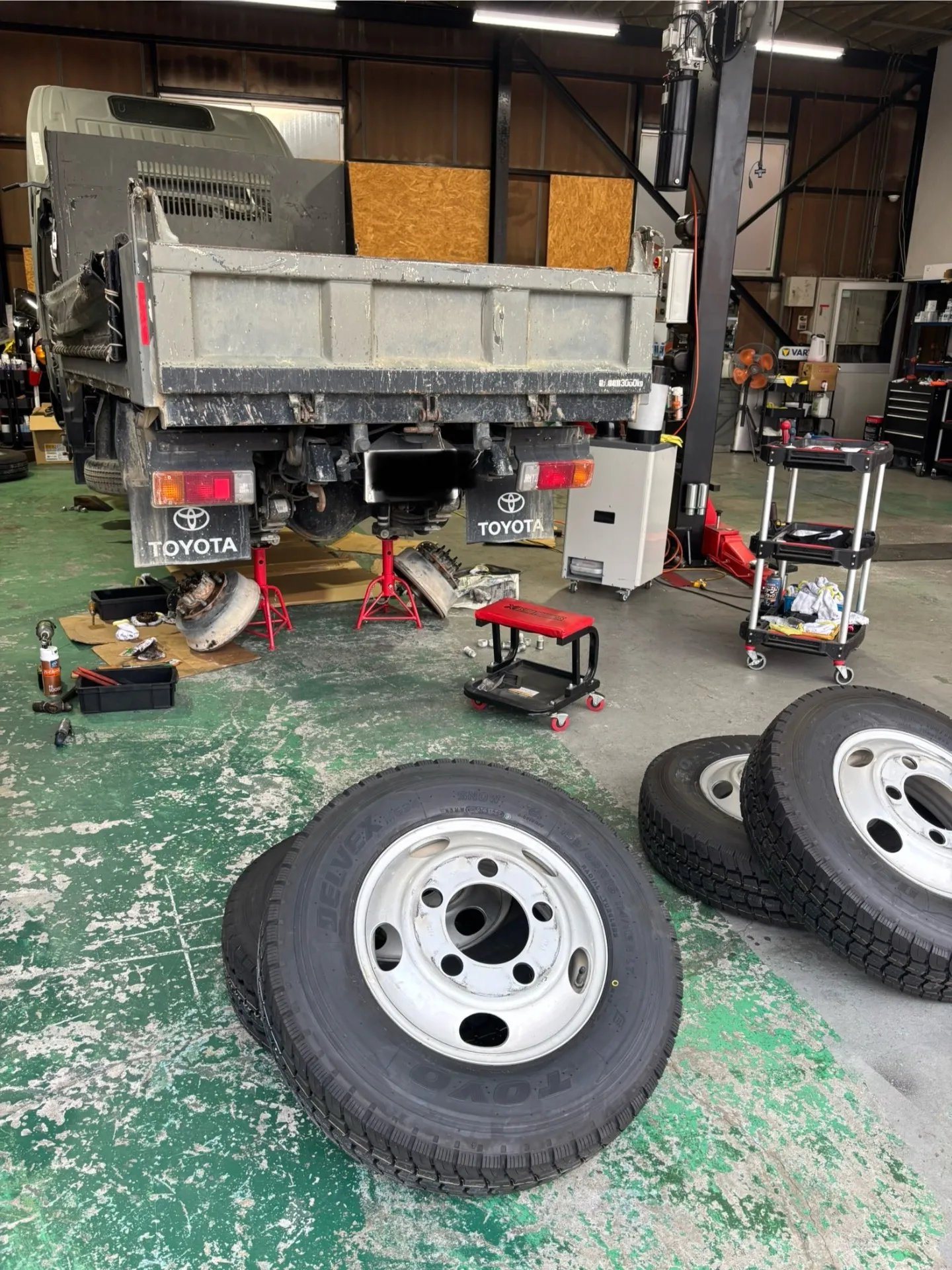 ダイナトラック車検整備❗️