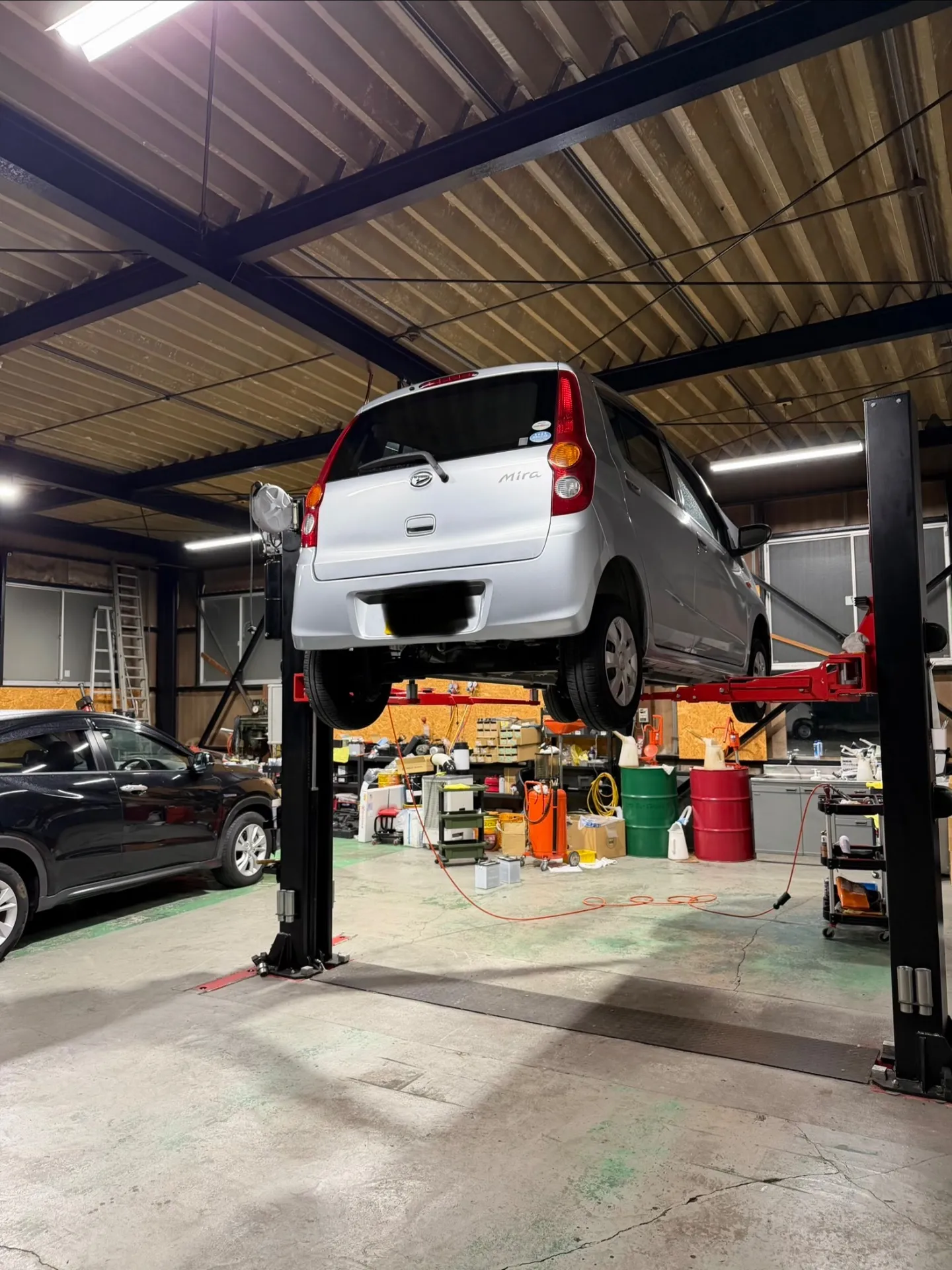 オルタネーター交換＆ナビ取付