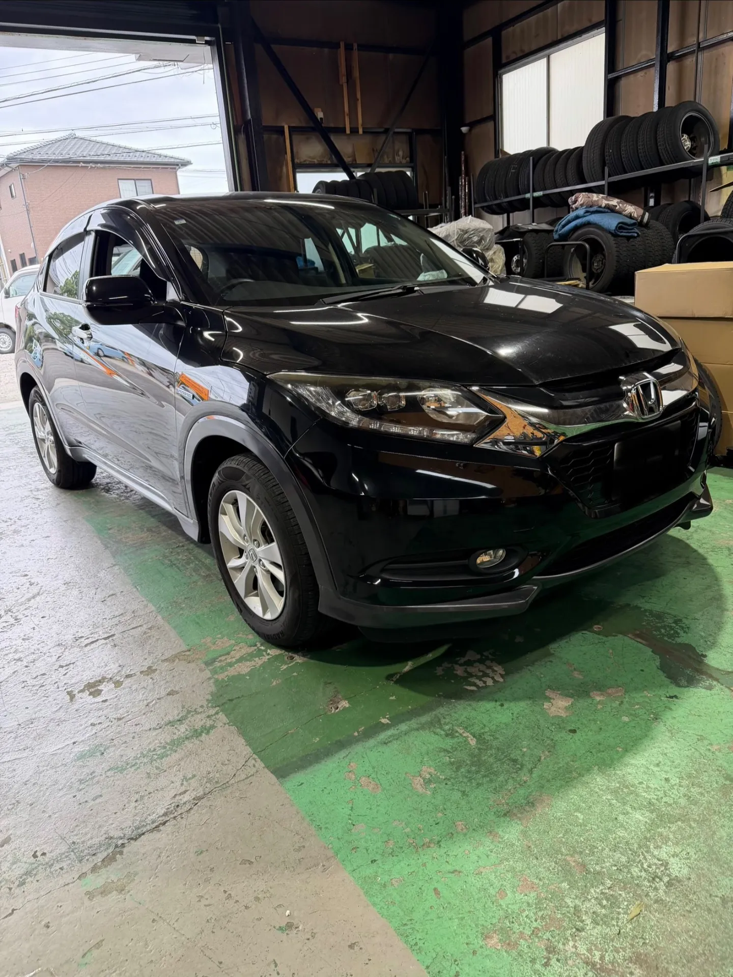 ヴェゼルエアコン修理❗️