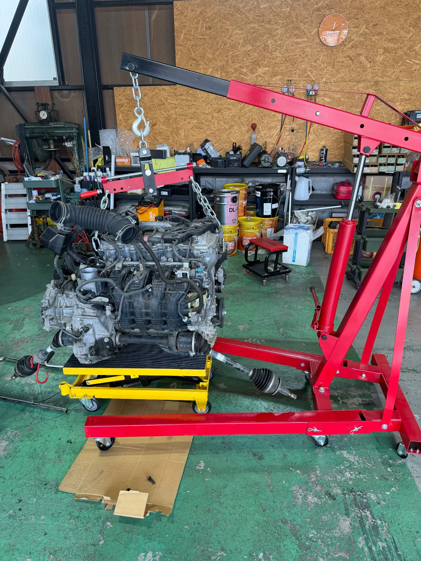 30系アルファードオイル漏れ修理❗️