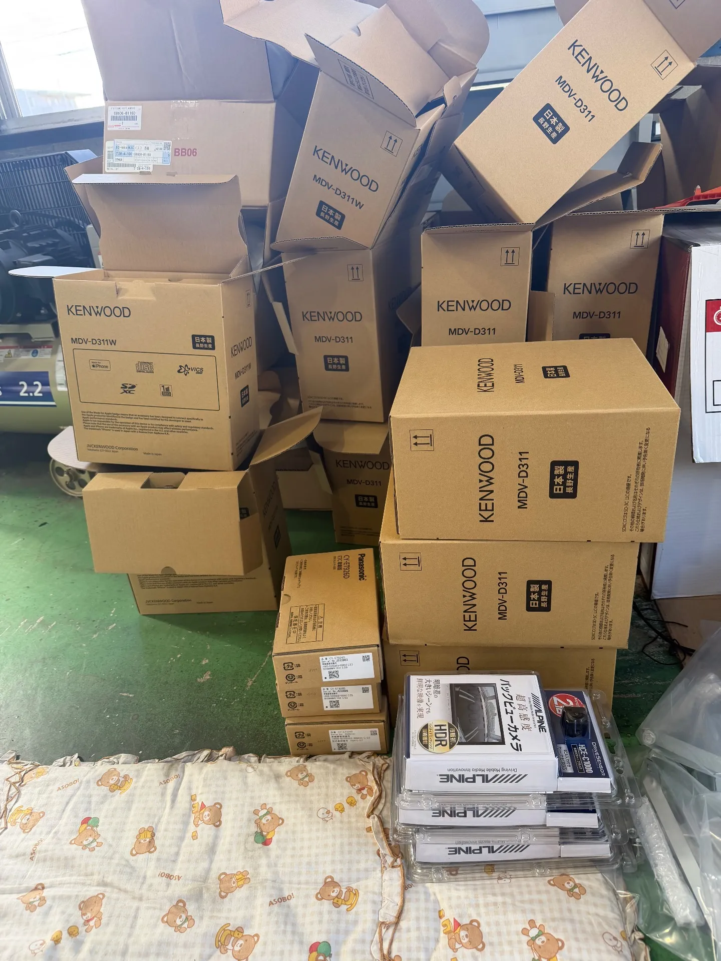 中古車納車＆点検＆部品取付🧑‍🔧