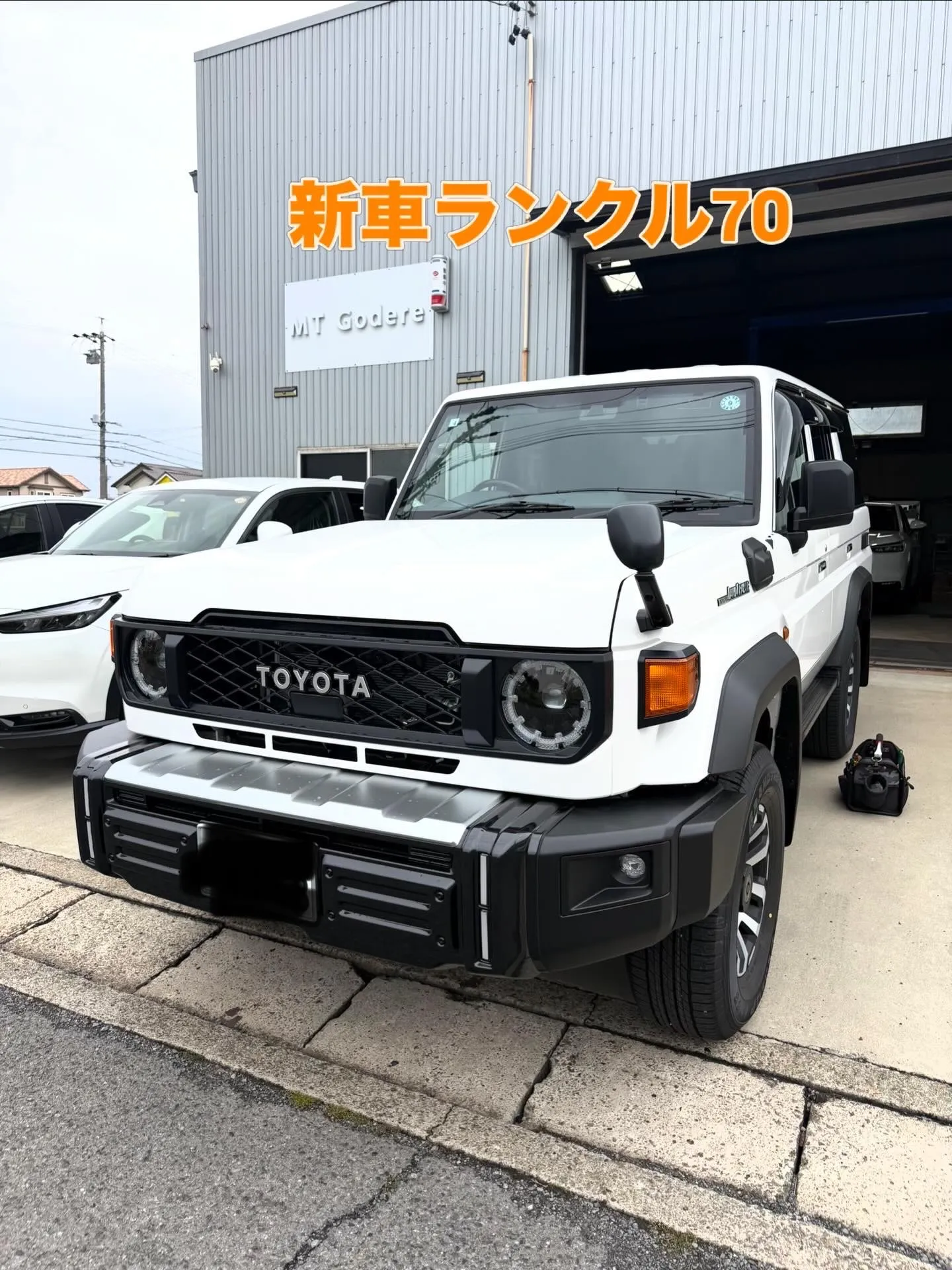新車ランクル70❗️