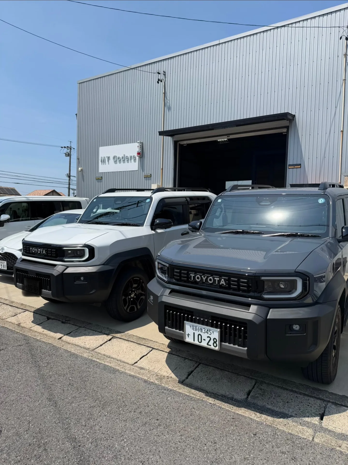 ランクルFJ用品取付！