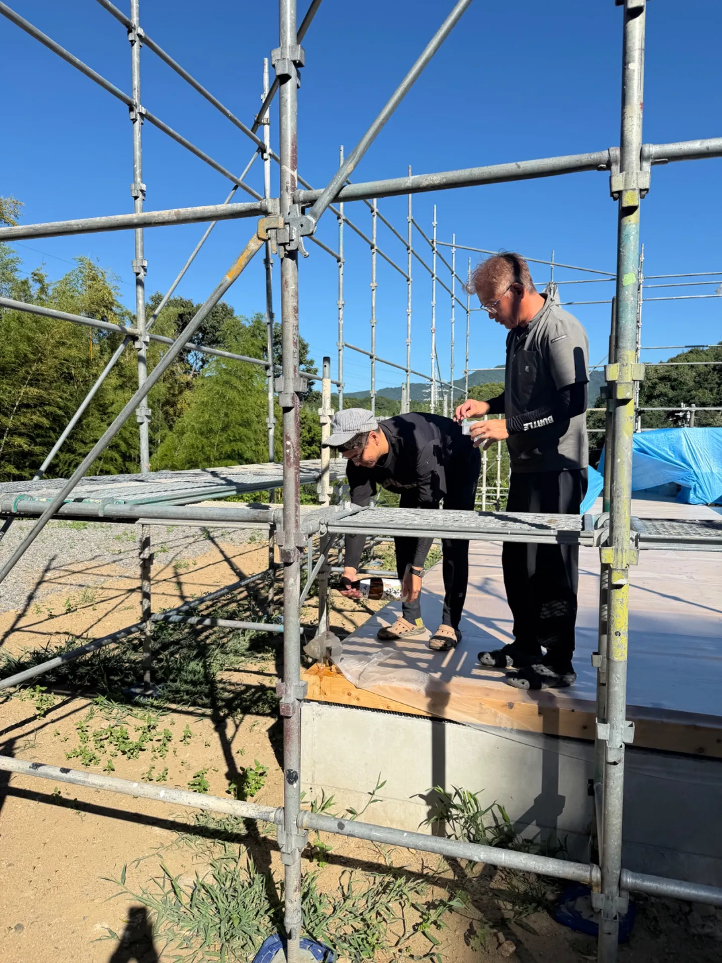 建築事業部、上棟日🏠